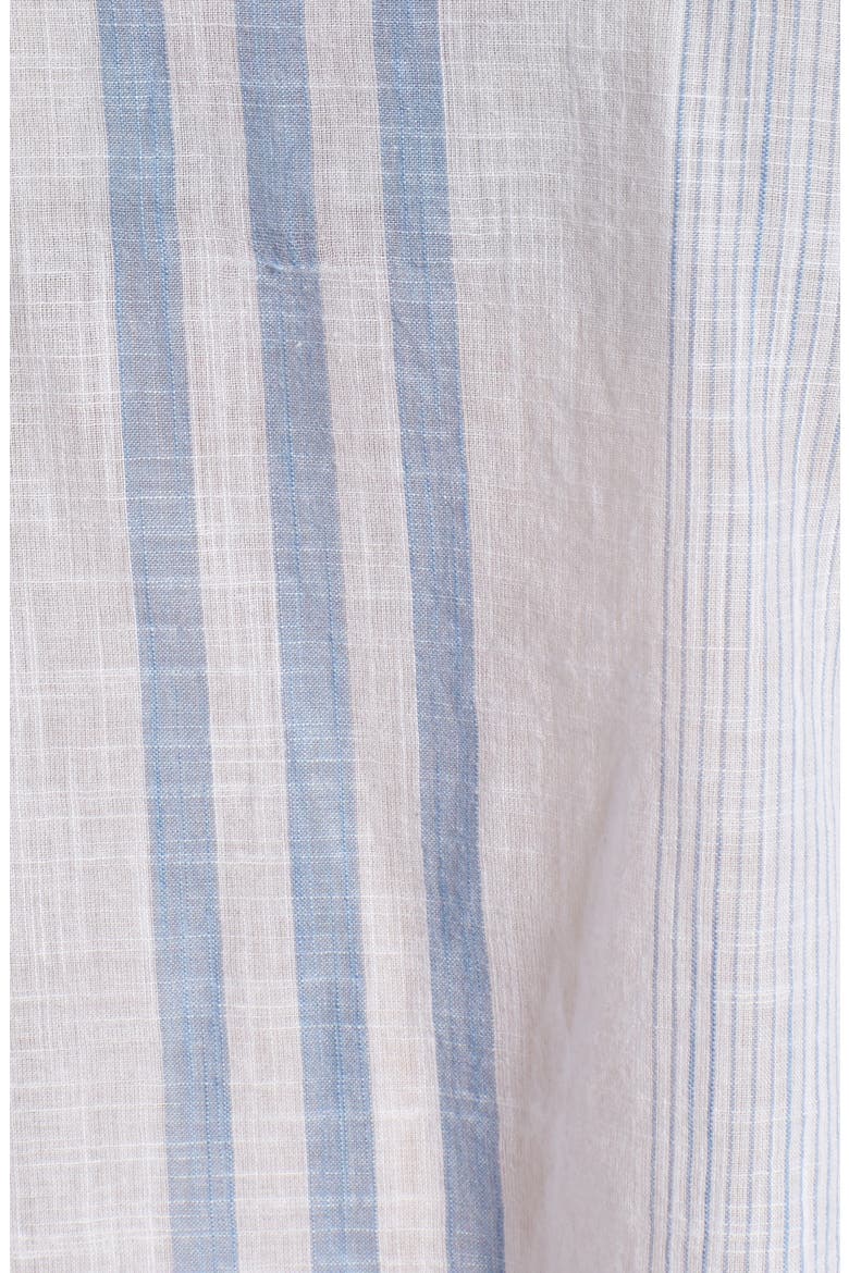Stripe Ruffle Swing Top, Alternate, color, WHITE MIX STRIPE