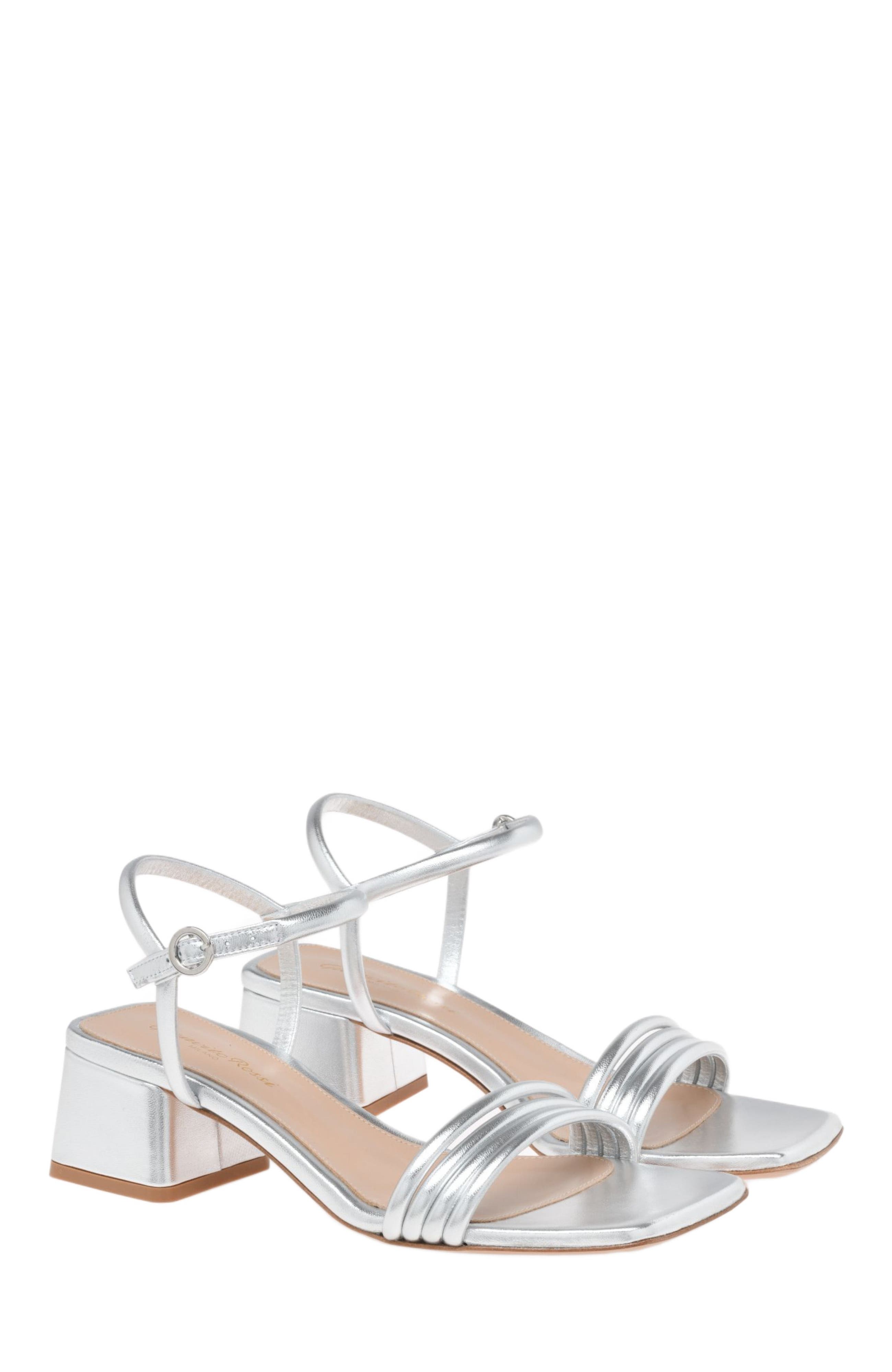 Gianvito Rossi Lena 45 Sandal, Alternate, color, 
