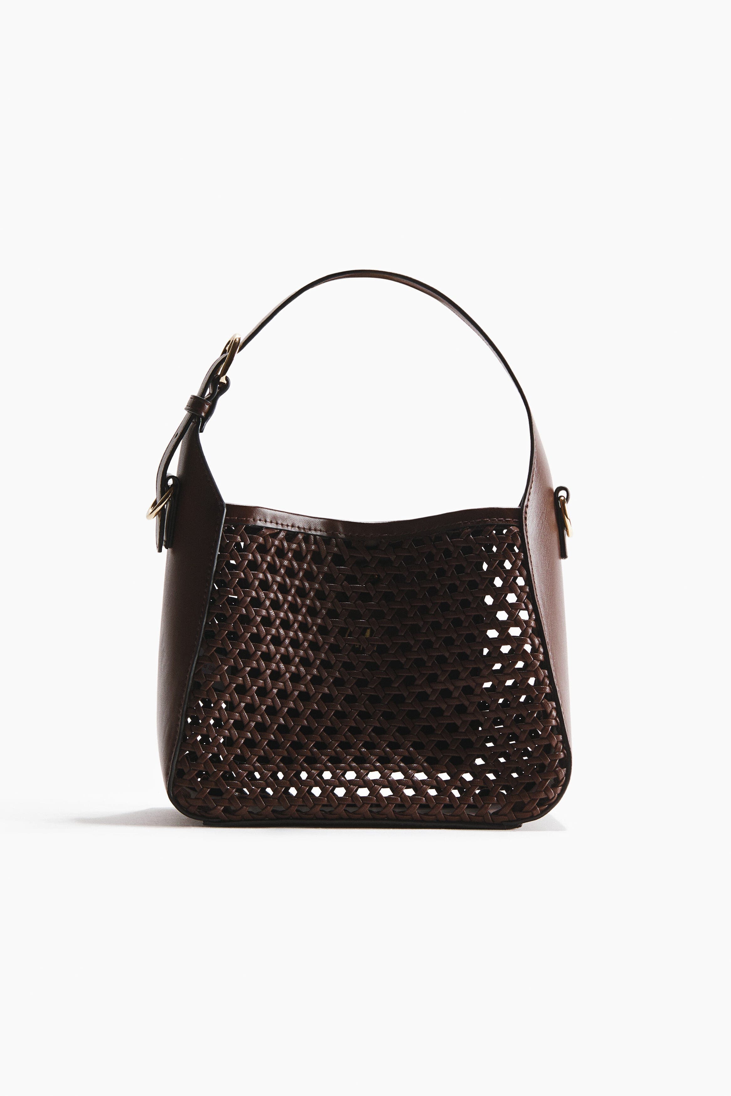 H&M Crossbody Bag, Main, color, Dark Brown