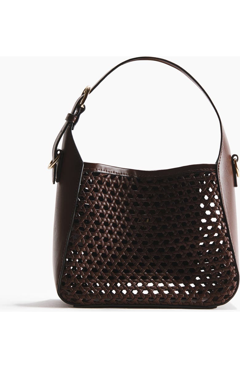 H&M Crossbody Bag, Main, color, Dark Brown