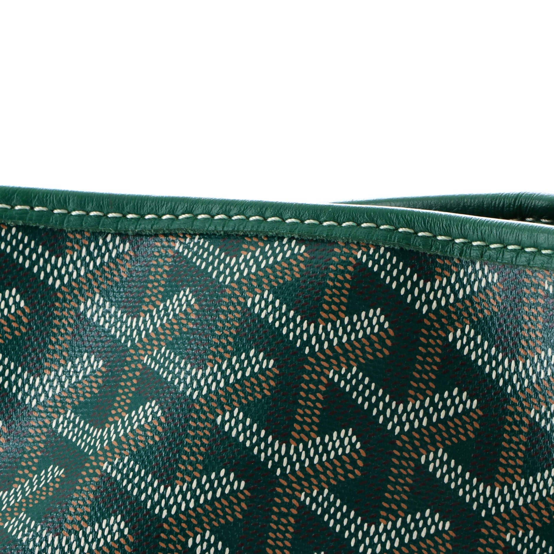Pre-Owned Goyard Artois Tote Coated Canvas MM, Alternate, color, Green