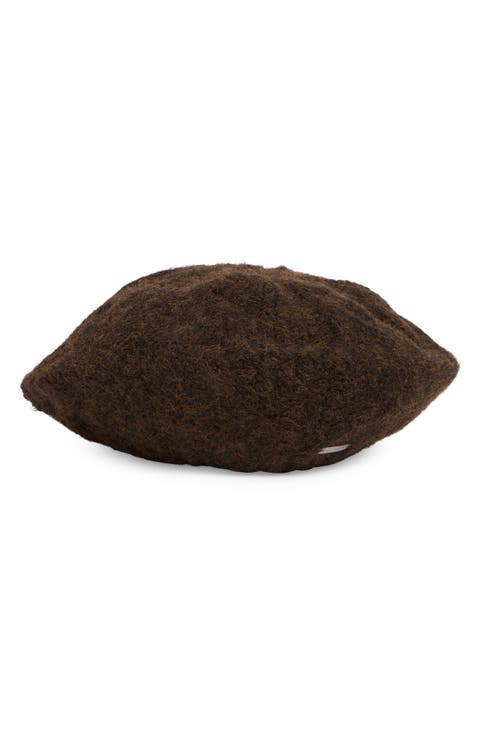 Fuzzy Chunky Cable Knit Beanie