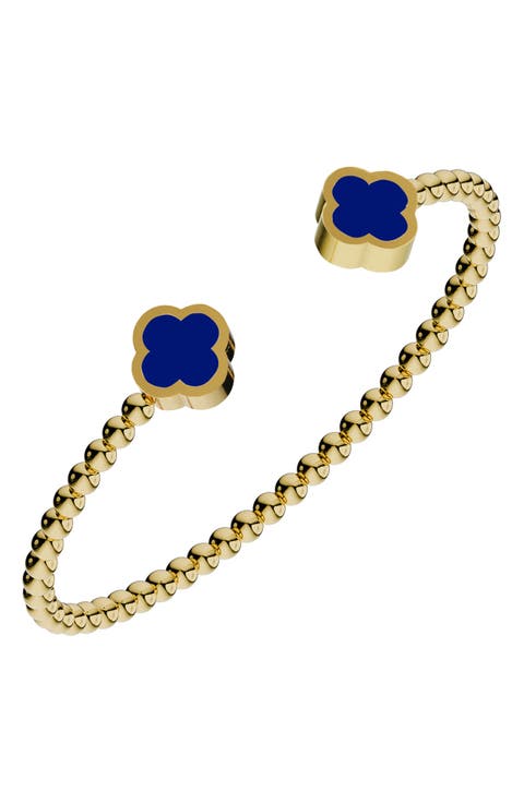 Clover Flex Cuff Bracelet