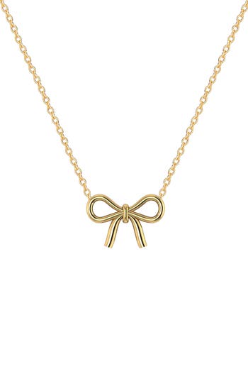 Gabi Rielle Bow Pendant Necklace