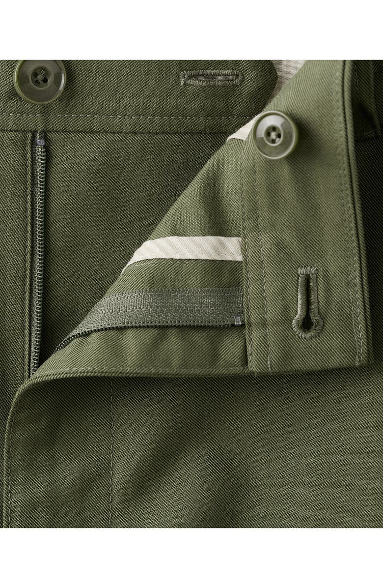 MANGO Regular Fit Chinos, Alternate, color, Forest Green