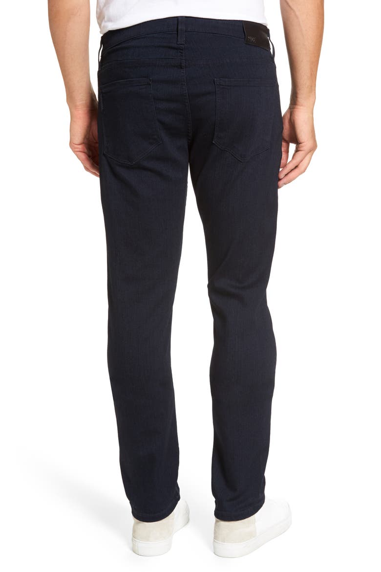 Transcend Federal Slim Straight Leg Jeans, Alternate, color, INKWELL