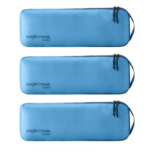 Eagle Creek Pack-it Isolate Slim Cube Set M/m/m In Blue Dawn