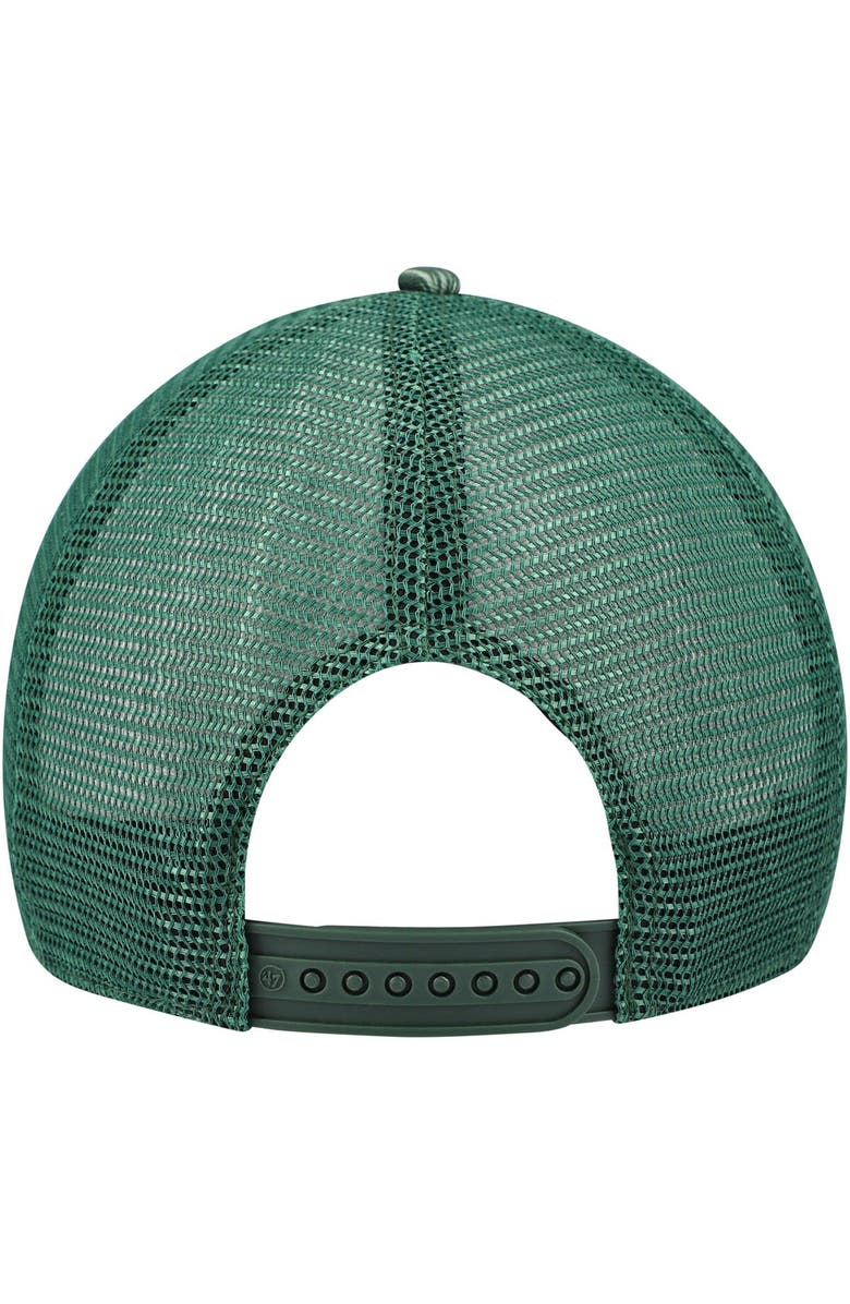 '47 Men's '47 Green Michigan State Spartans Tropicalia Hitch Adjustable Hat, Alternate, color, Green