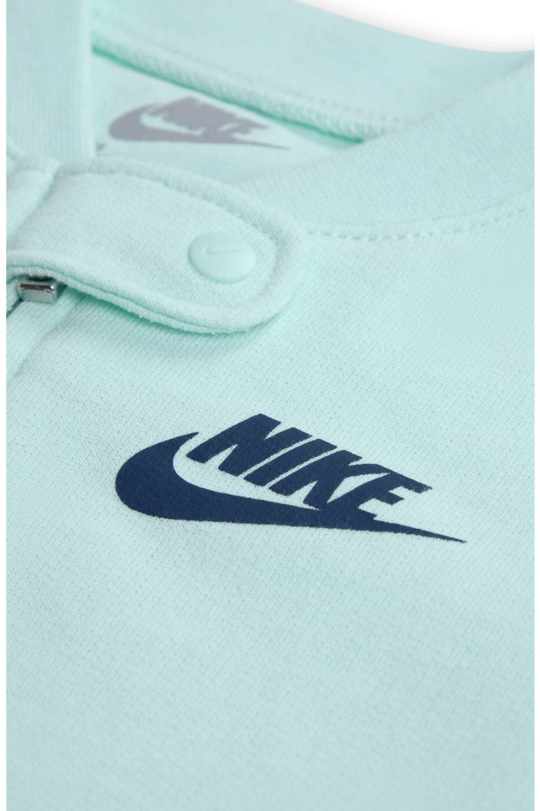 Footie Coverall, Alternate, color, MINT FOAM