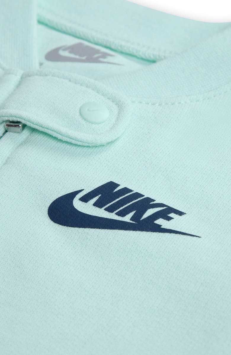 Nike Footie Coverall, Alternate, color, Mint Foam