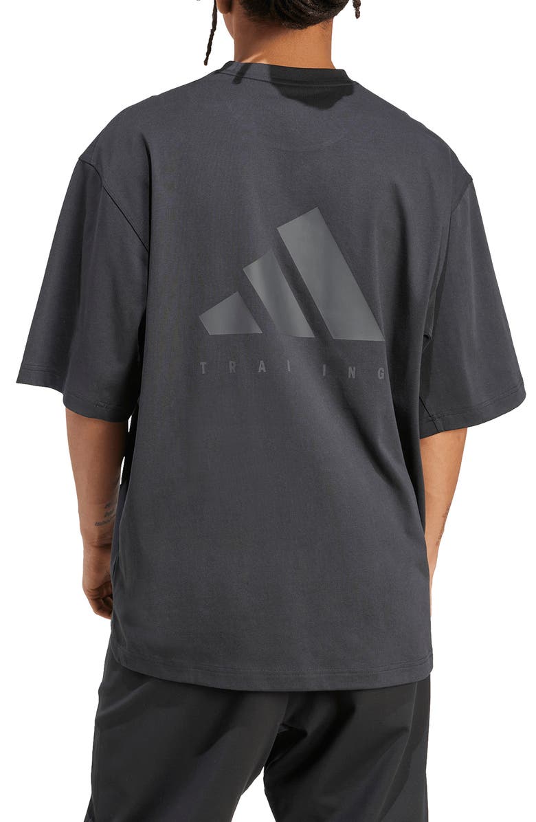 adidas Oversize T-Shirt, Alternate, color, Black