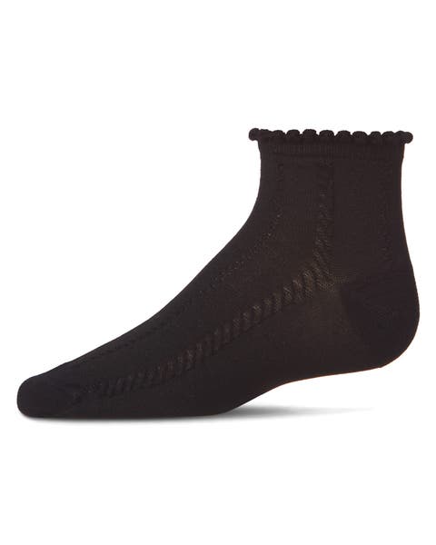 Kid's Rope Stitch Anklet Socks (Toddler, Little Kid and Big Kid)