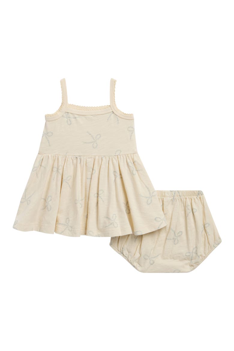 Lea Sailor Bow Sleeveless Dress, Alternate, color, NATURAL