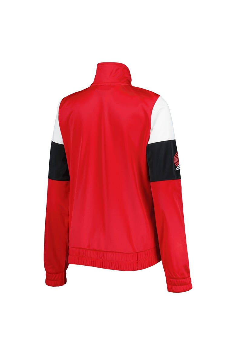 Women's G-III 4Her by Carl Banks Red Portland Trail Blazers Change Up Full-Zip Track Jacket, Alternate, color, Red