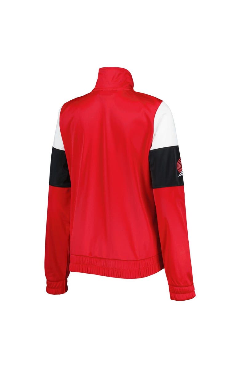 G-III 4HER BY CARL BANKS Women's G-III 4Her by Carl Banks Red Portland Trail Blazers Change Up Full-Zip Track Jacket, Alternate, color, Red