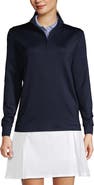 Lands' End School Uniform Quarter Zip Pullover