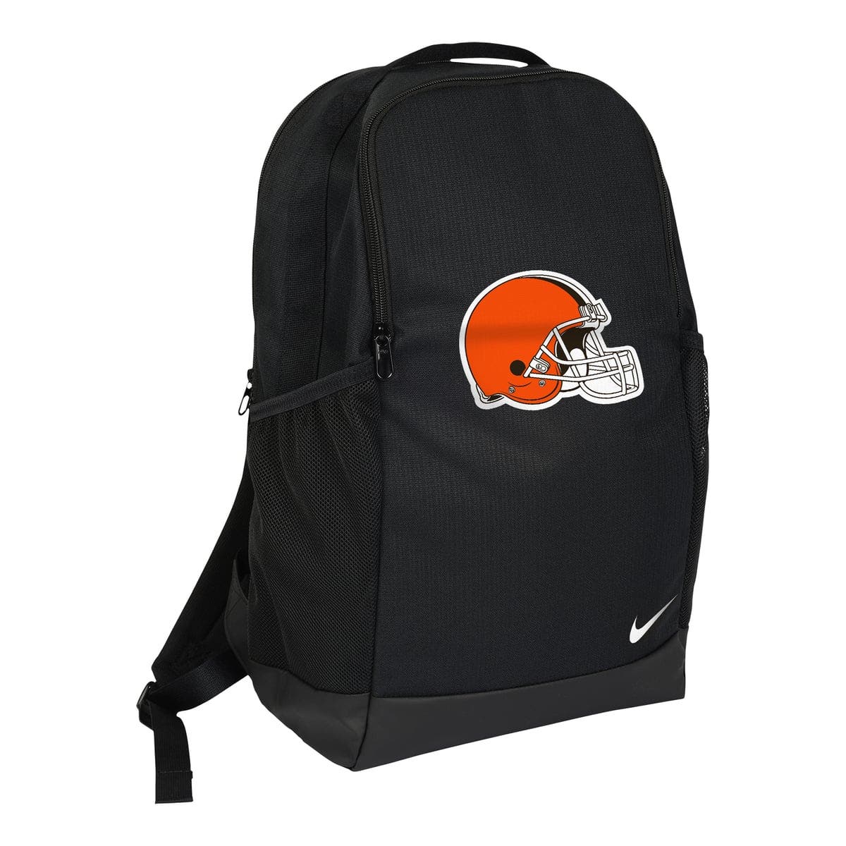 Cleveland Browns Primary Logo Backpack, Main, color, Black