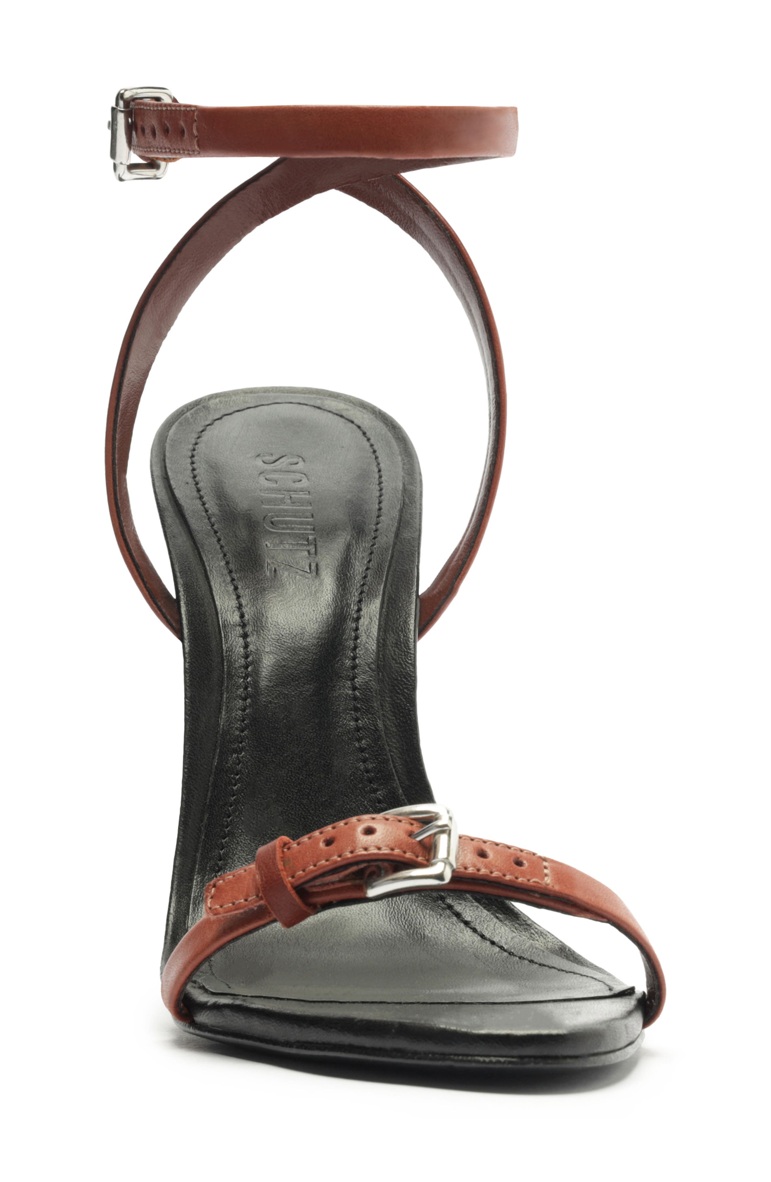 Schutz Aurora Mid Ankle Strap Sandal, Alternate, color, 