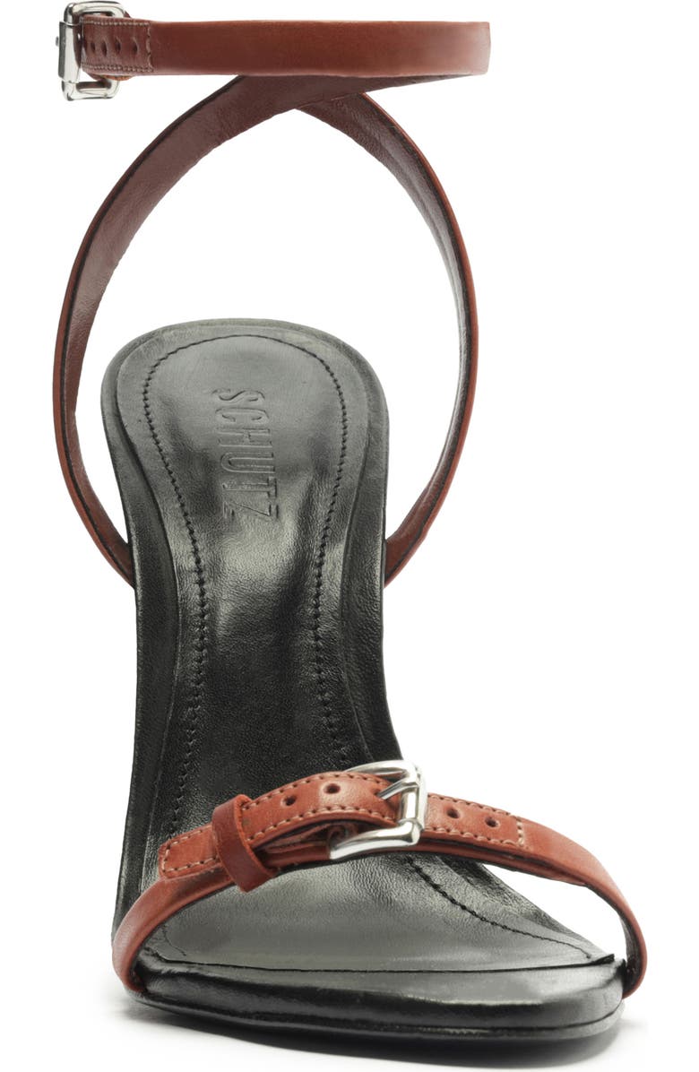 Schutz Aurora Mid Ankle Strap Sandal, Alternate, color,