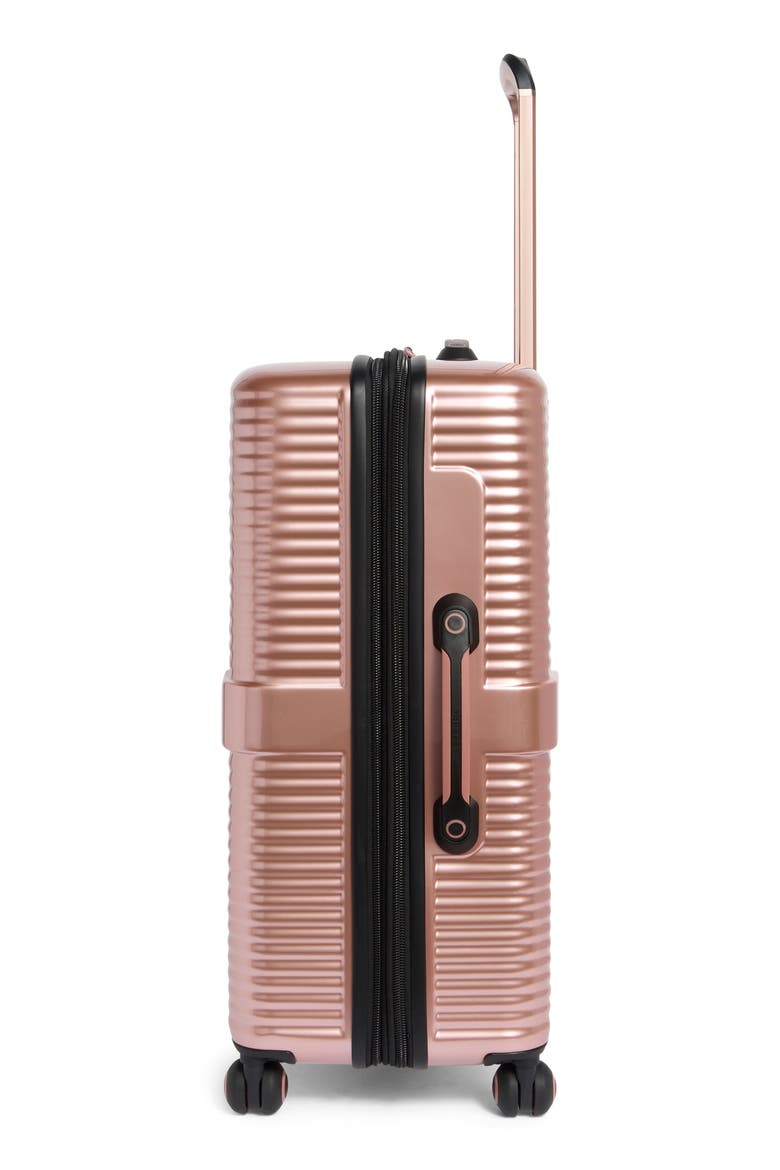 Helixian 24-Inch Hardside Spinner Suitcase, Alternate, color, METALLIC ROSE GOLD