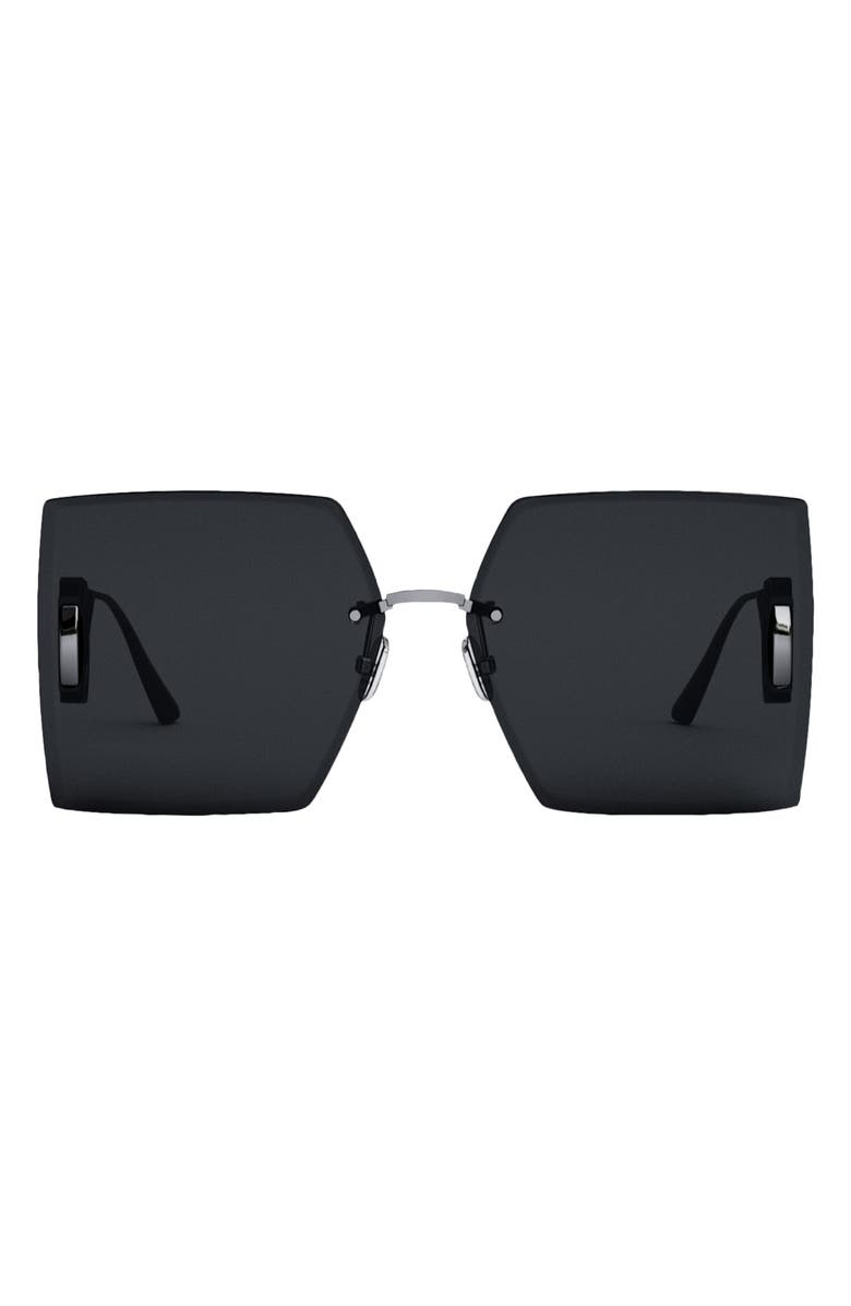 DIOR 30Montaigne S7U 64mm Oversize Square Sunglasses, Main, color, 