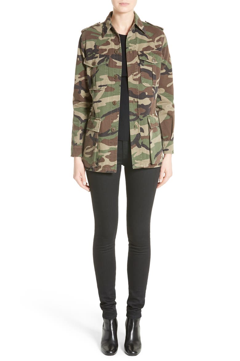 High Rise Skinny Jeans, Alternate, color, BLACK