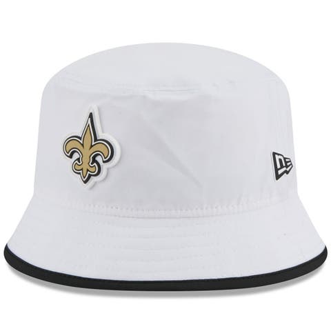 Men's New Era  White New Orleans Saints 2025 NFL Training Camp Stretch Bucket Hat