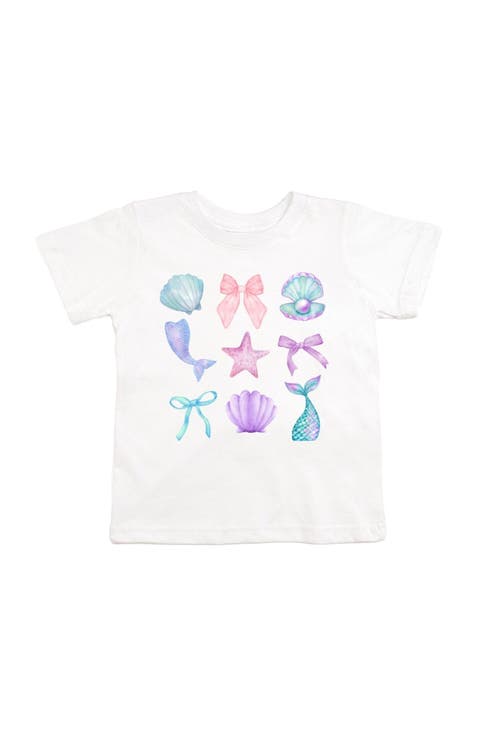 Mermaid Cutie Short Sleeve T-Shirt (Baby, Toddler, Little Kid & Big Kid)