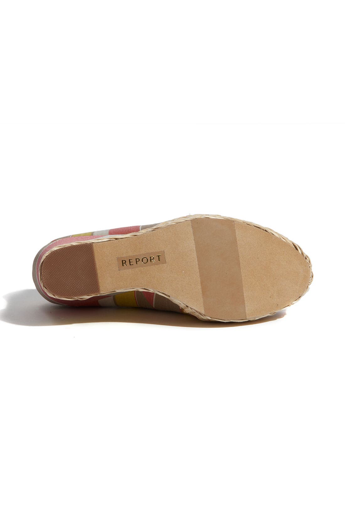 'Goldie' Wedge, Alternate, color, CAMEL STRIPE