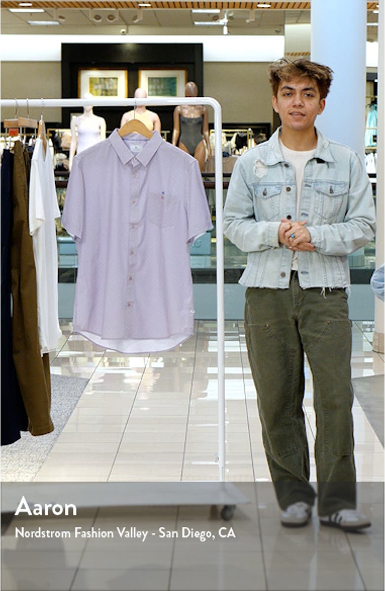 Leven Short Sleeve Button-Up Shirt, sales video thumbnail