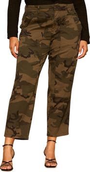 Sanctuary Sol Camo Print Utility Ankle Pants