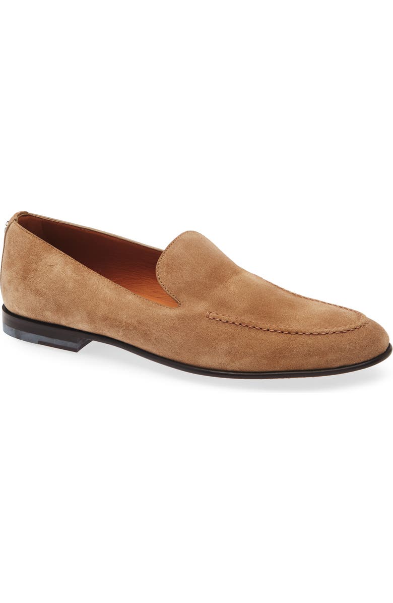 Dolce&Gabbana Apron Toe Venetian Loafer, Main, color, 80024 Nocciola