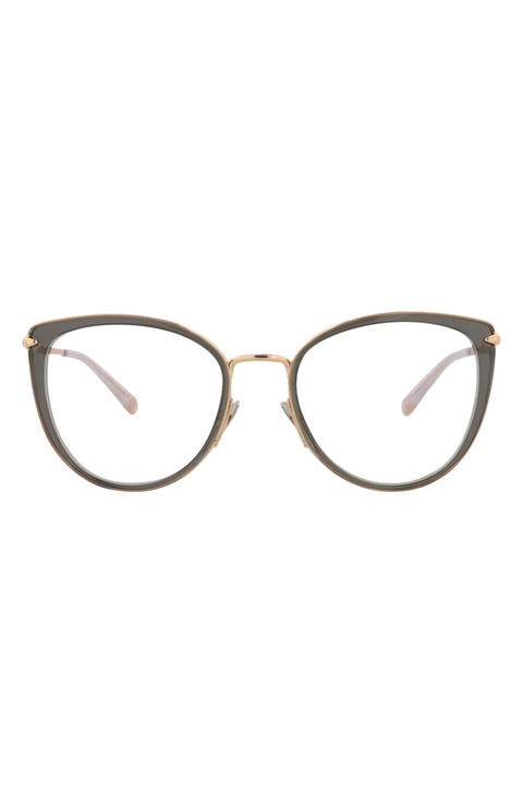 Novelty 54mm Cat Eye Optical Glasses