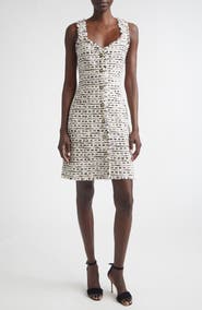 ST. JOHN Nicolette Tweed Dress