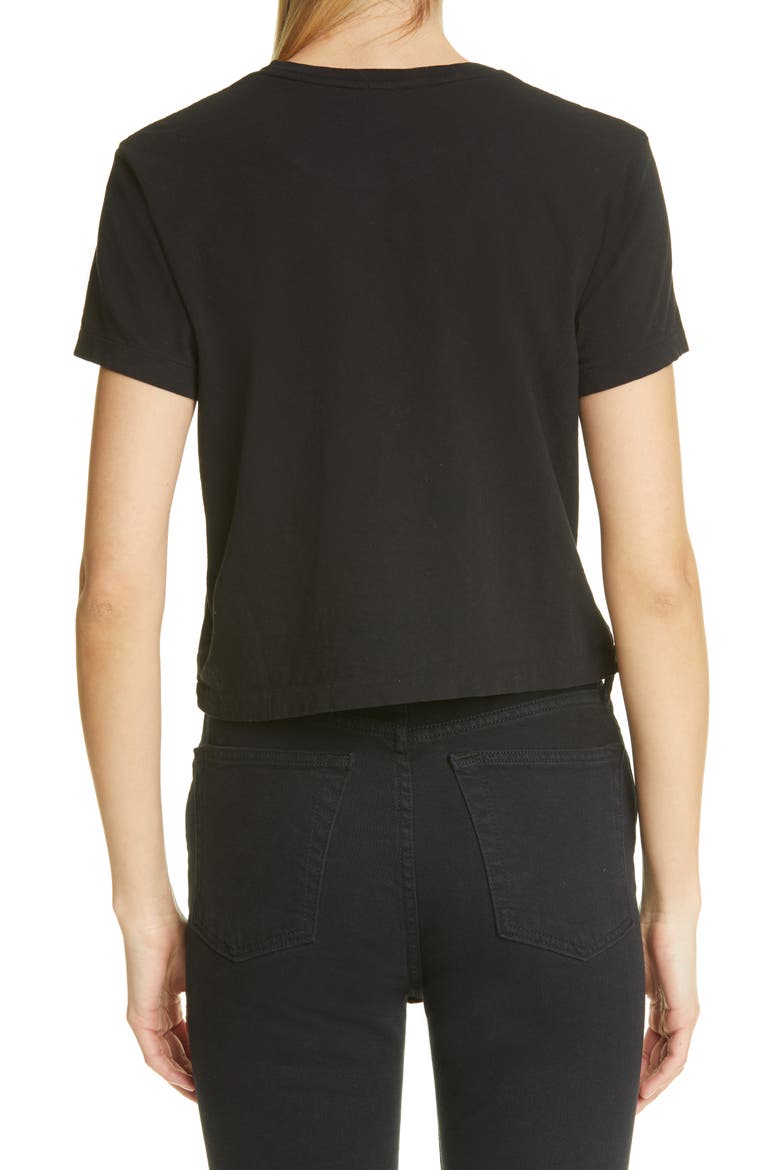 Women's 1950s Boxy T-Shirt, Alternate, color, BLACK