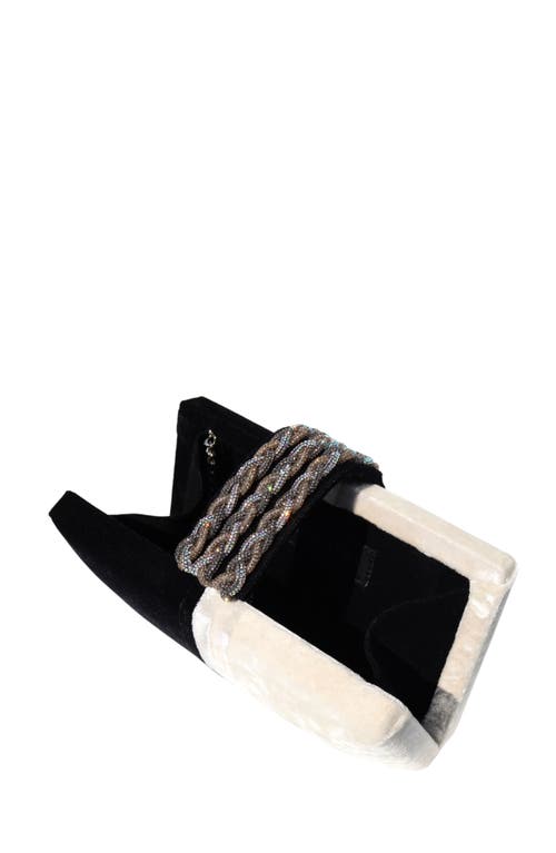 Simitri Color Block Braided Clutch In Multi