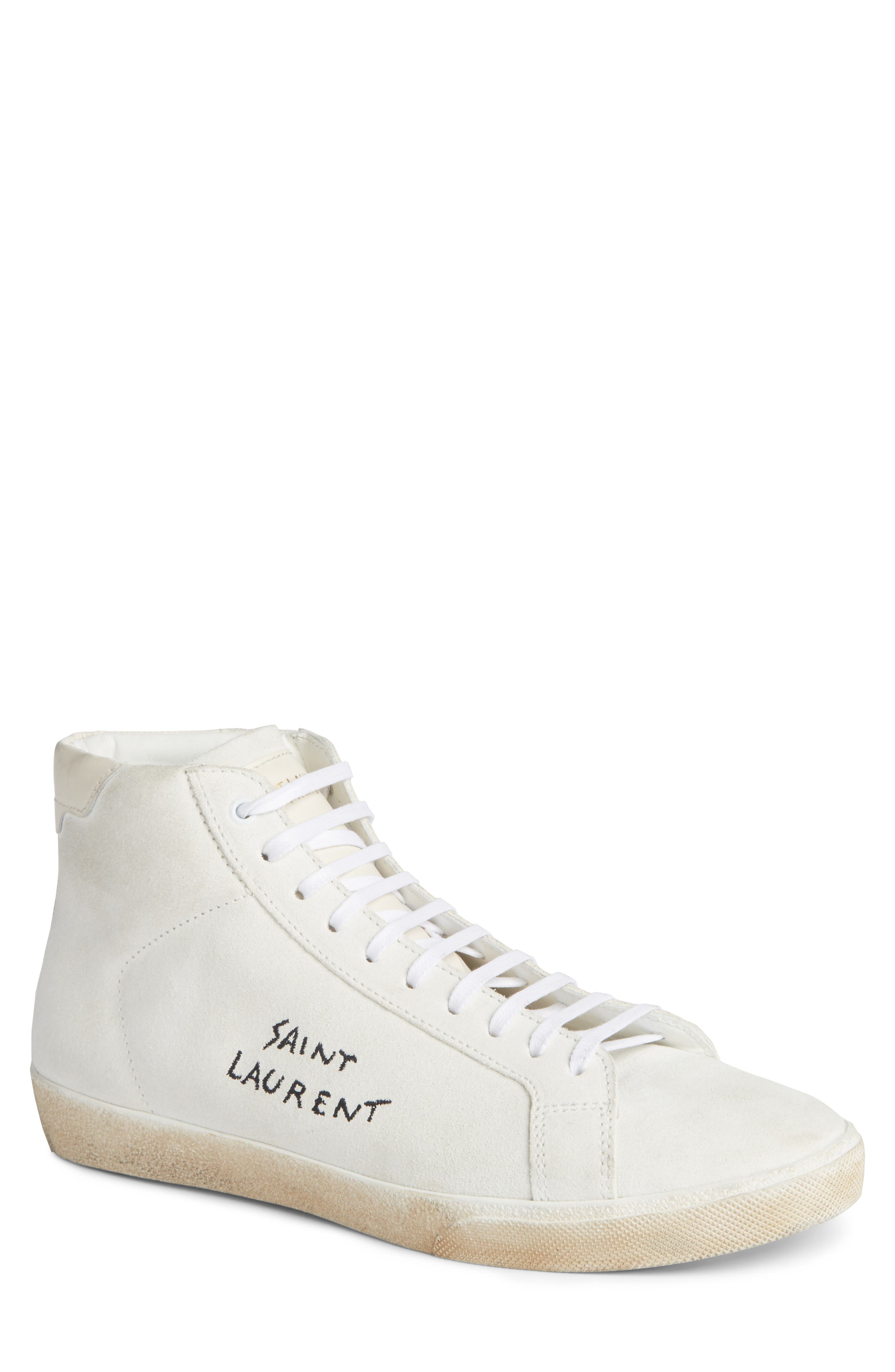 Saint Laurent High Top Sneaker, Main, color, 