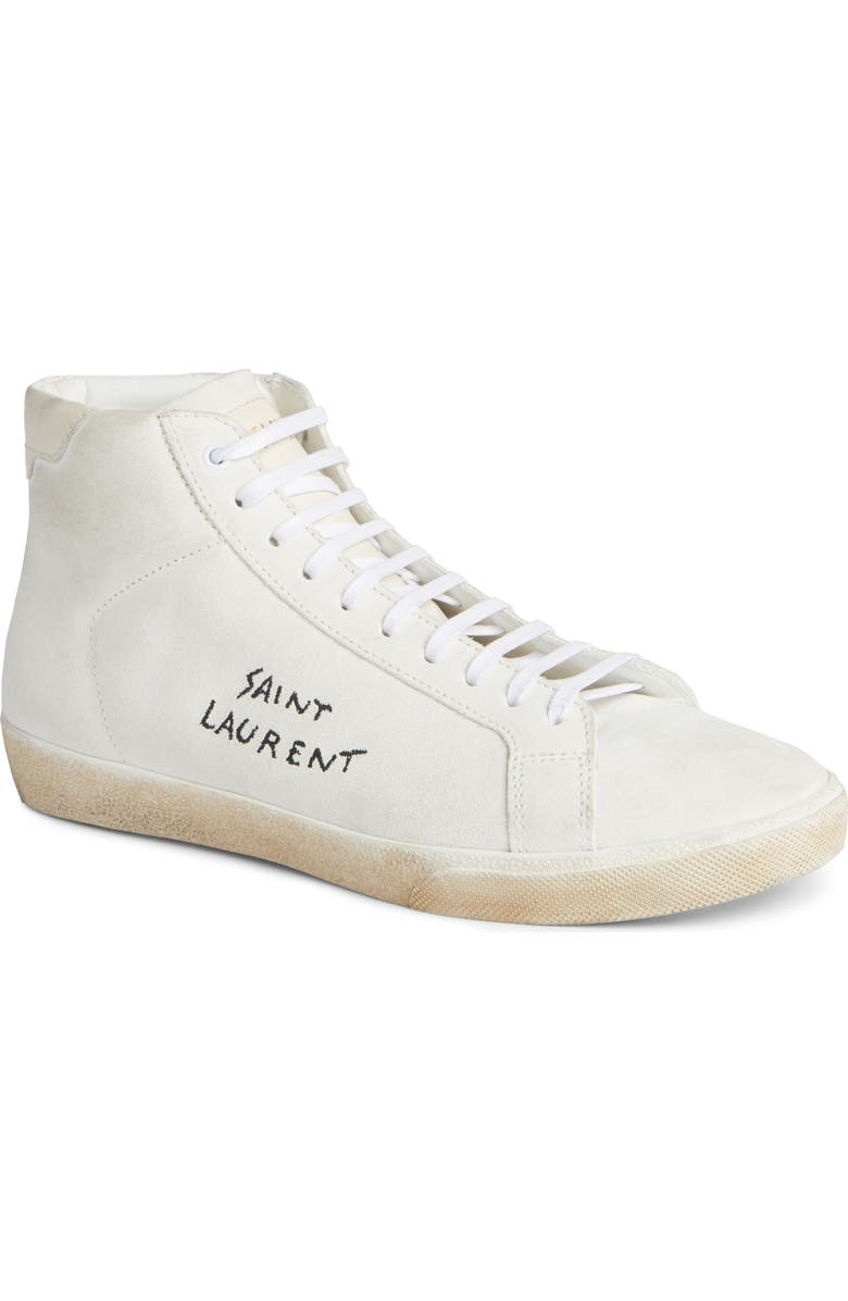 Saint Laurent High Top Sneaker, Main, color,