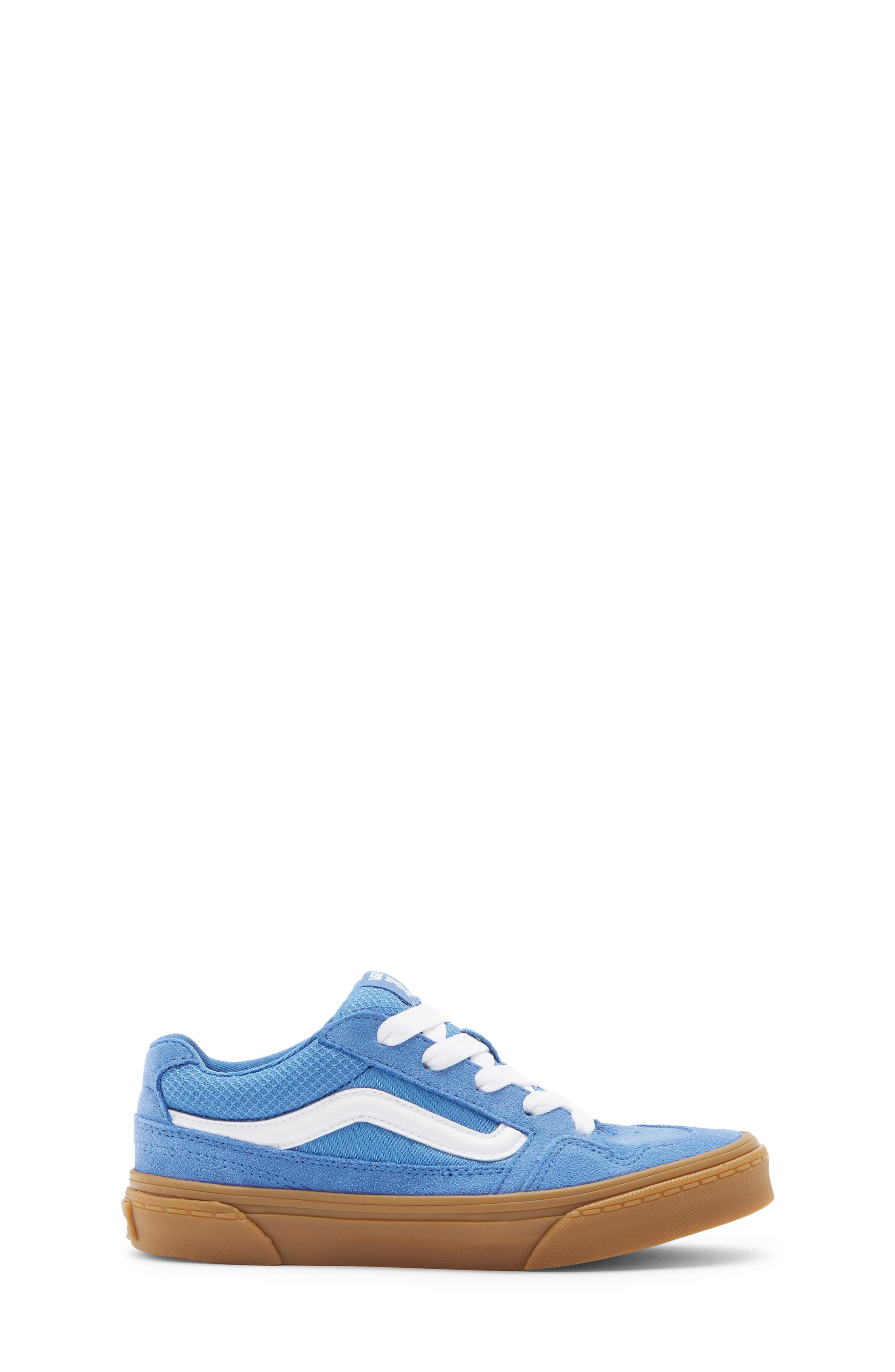 Vans Kids' Caldrone Sneaker, Alternate, color, Gum Vintage Cobalt