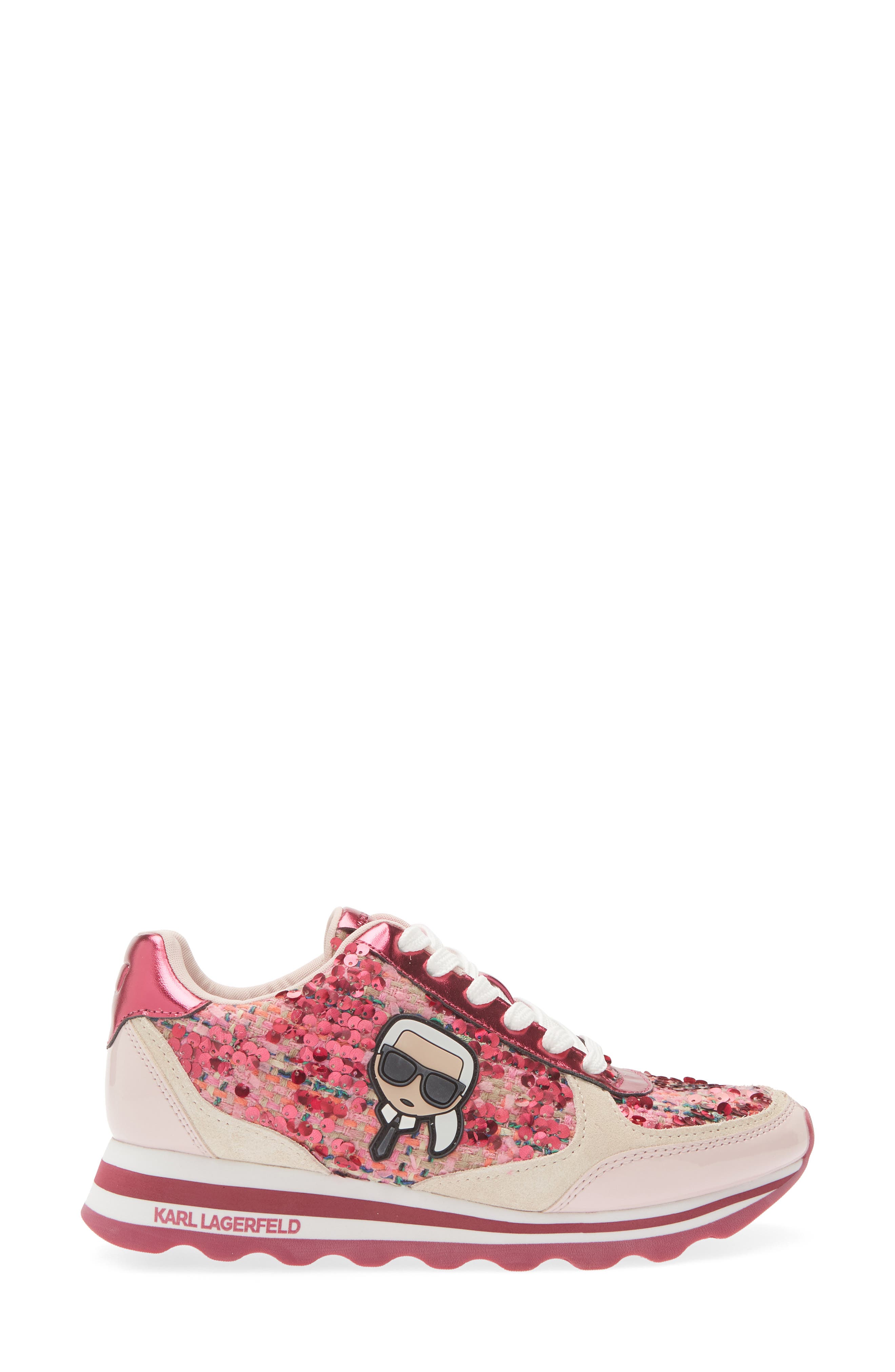 Meade Sneaker, Alternate, color, PINK/ LIGHT BLUSH