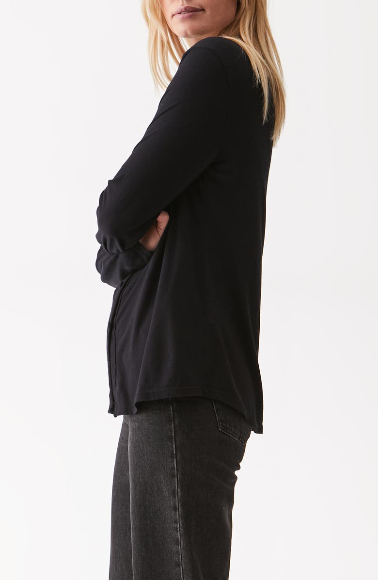 Michael Stars Harley Long Sleeve Ultra Jersey Shirt, Alternate, color,