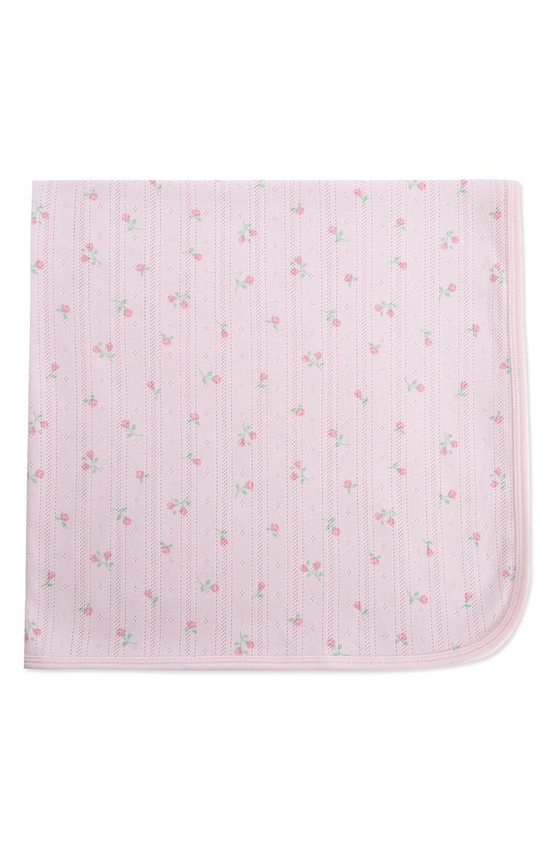 Little Me Dainty Roses Baby Blanket, Alternate, color, Pink