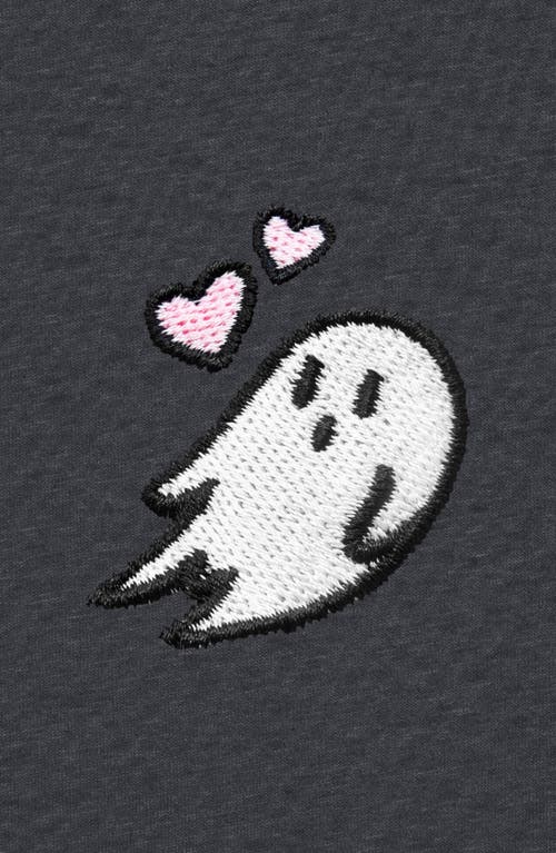 Dalix Womens Heartly Ghost Lightweight Everyday Tee In Black