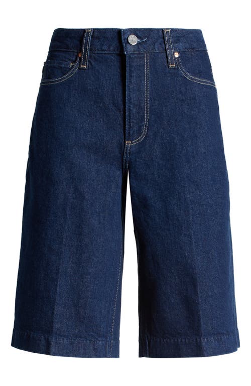 PAIGE PAIGE CADEE DENIM BERMUDA SHORTS 