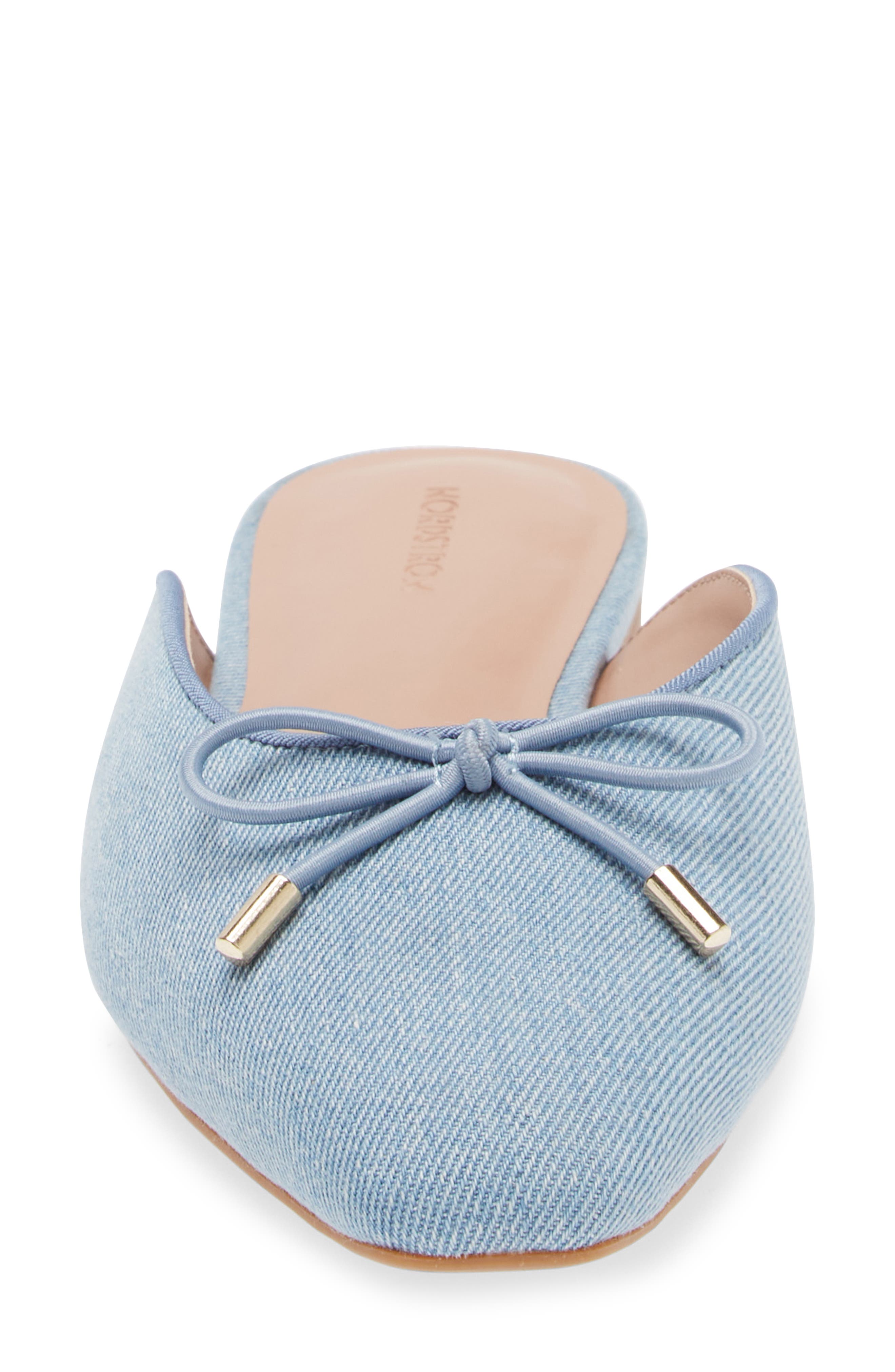 Jude Mule, Alternate, color, BLUE DENIM