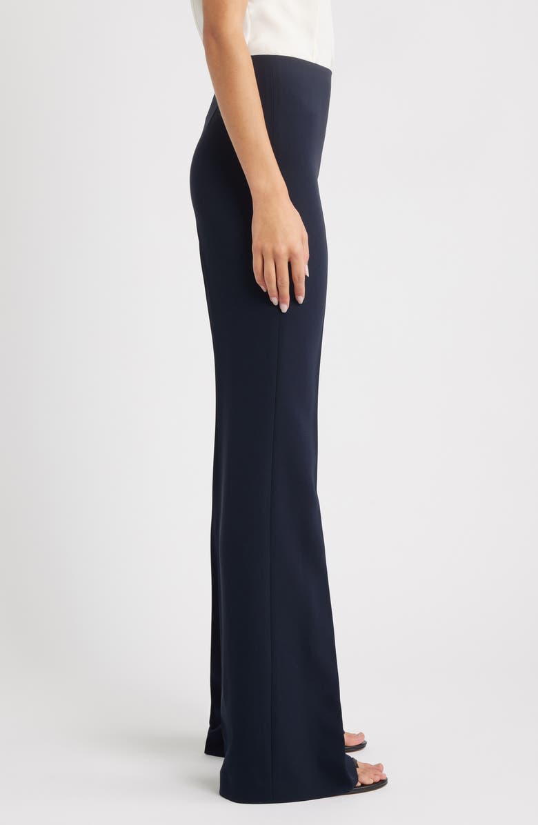Theory 'Demitria - Admiral Crepe' Flare Leg Pants, Alternate, color, Deep Navy