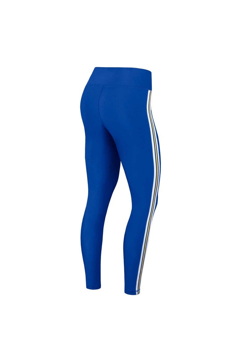 Women's WEAR by Erin Andrews Royal Los Angeles Rams Color Block Leggings, Alternate, color, Royal