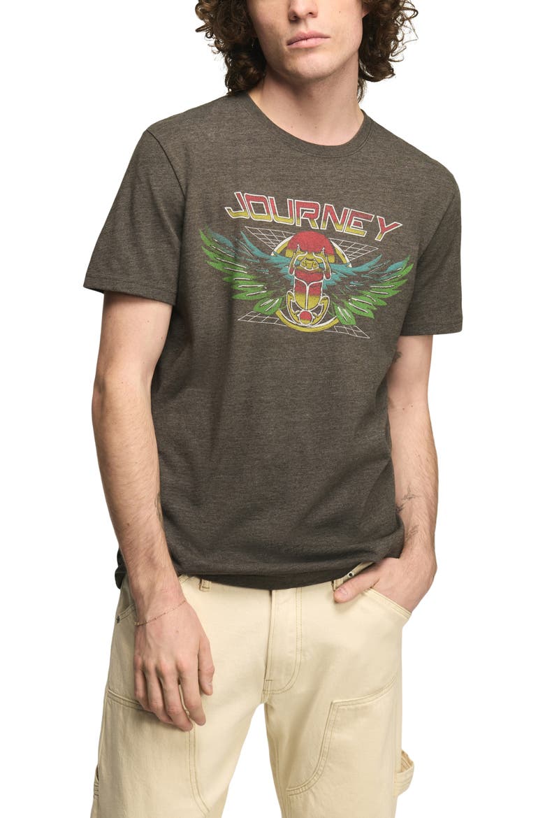 Journey Tapes Graphic T-Shirt, Main, color, BELUGA