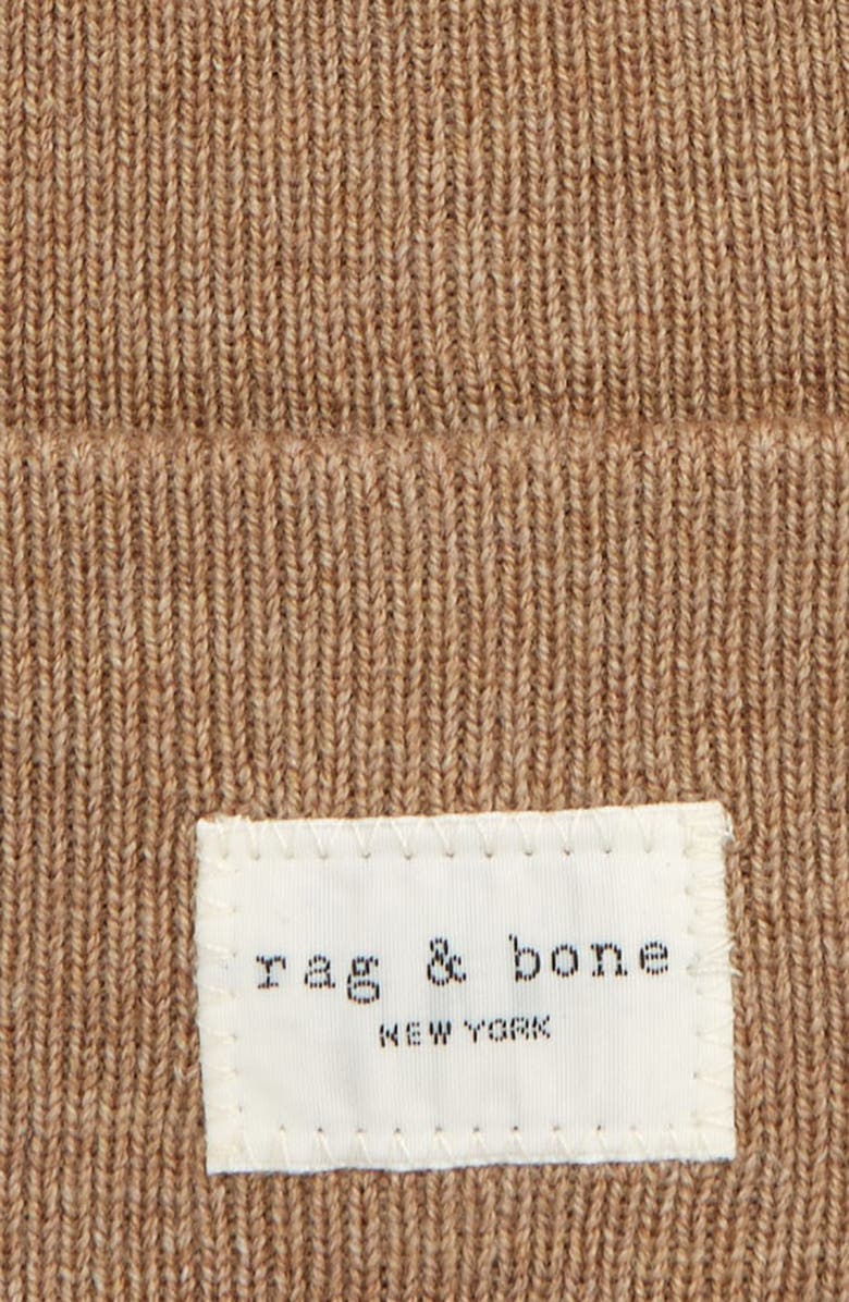 rag & bone ICONS Addison Wool Blend Beanie, Alternate, color, 