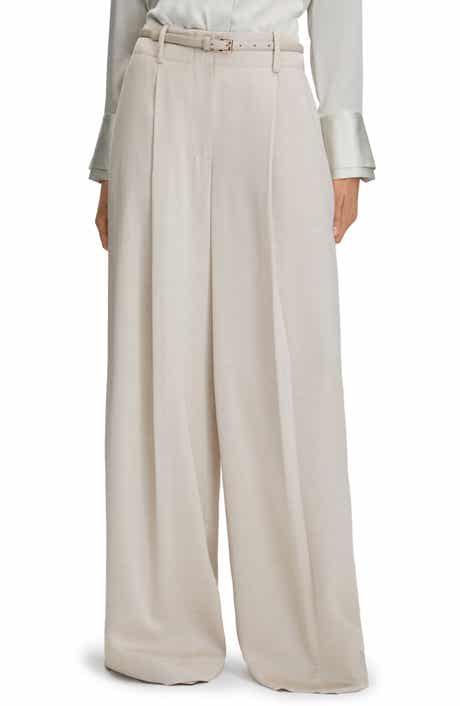 Reiss Isla High Waist Wide Leg Pants